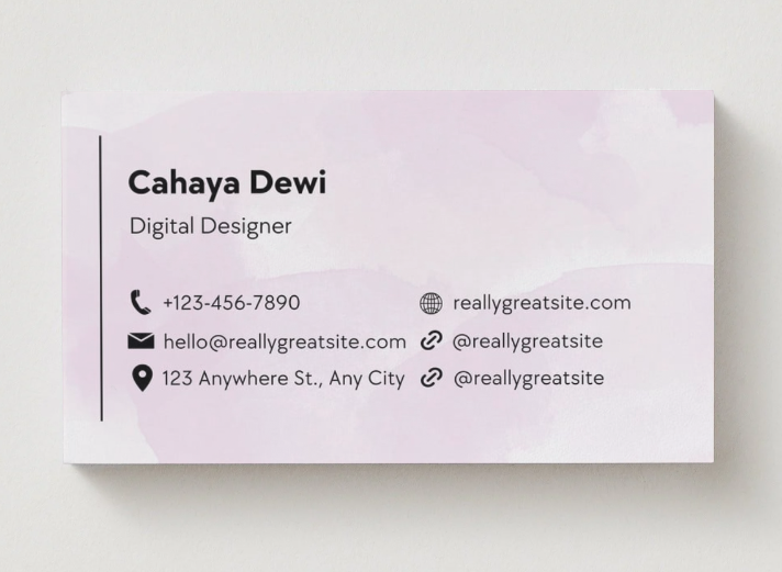Standard Visiting Cards